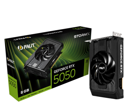 Karta graficzna NVIDIA Palit GeForce RTX 5050 StormX 8GB GDDR6 DLSS5